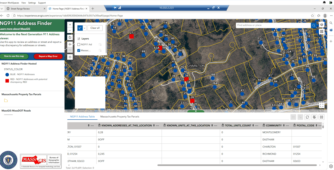 Notify911 Address Finder screenshot