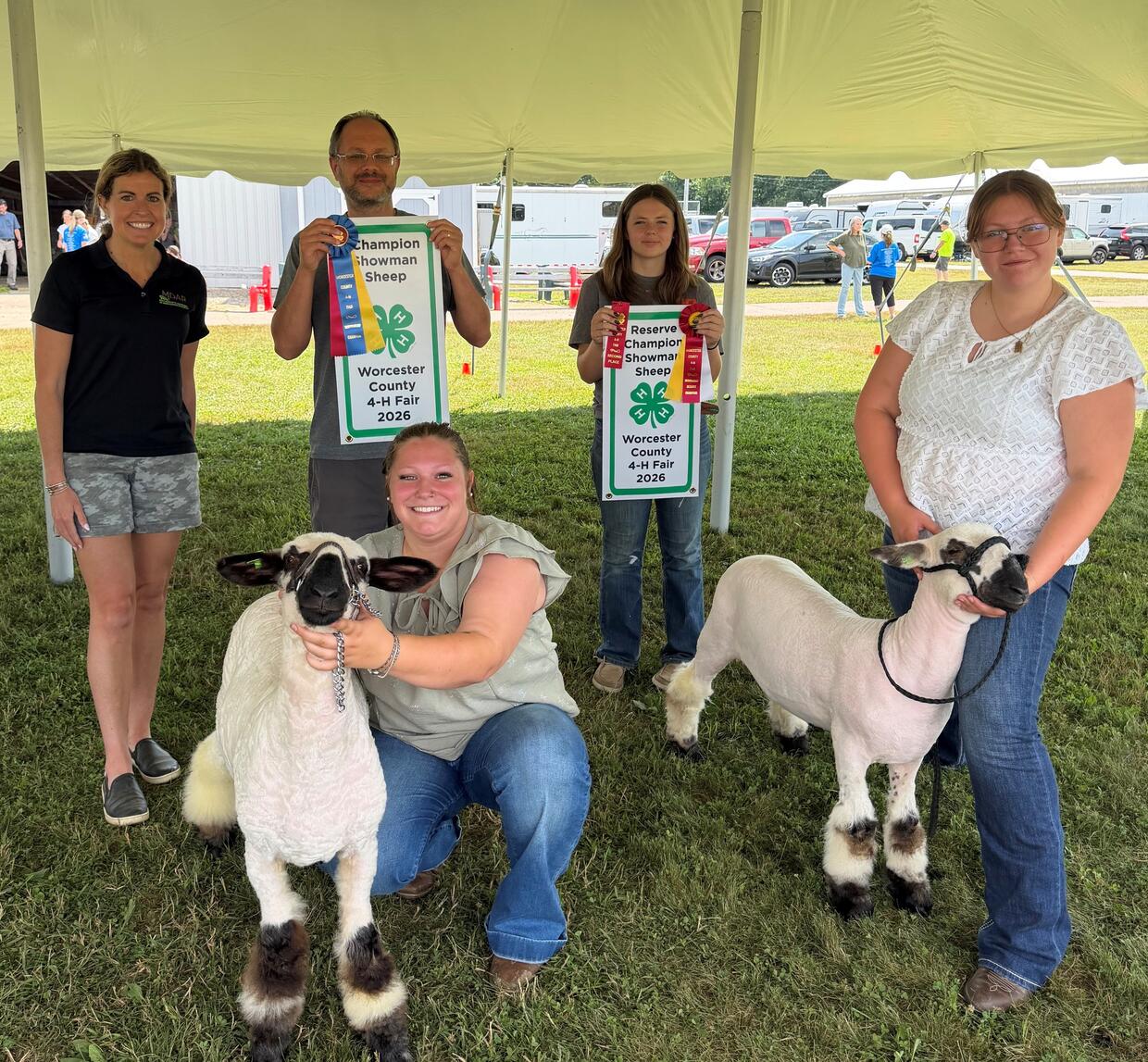 Livestock winners at the Worcester County F-H Fair