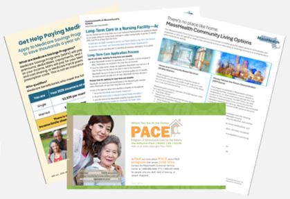 MassHealth flyers and application