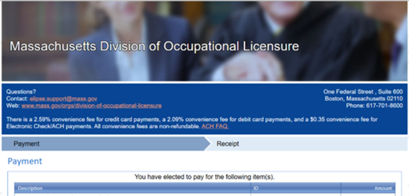 Payment Website Screenshot