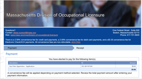 Payment Website Screenshot