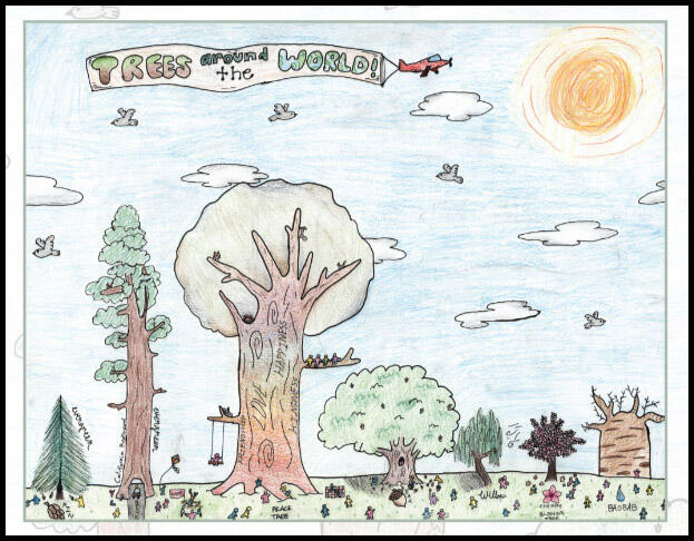 Drawing of a tree