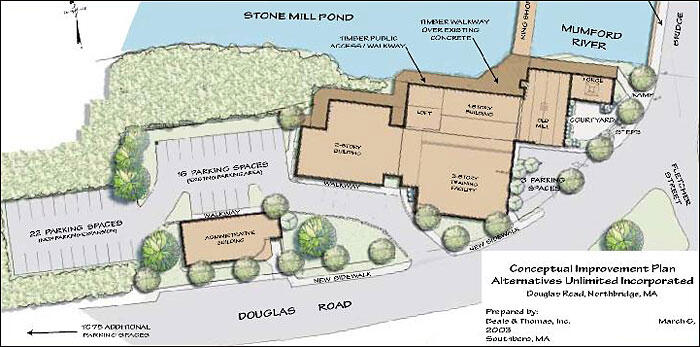 Whitin Mill Redevelopment Plan, Northbridge, MA