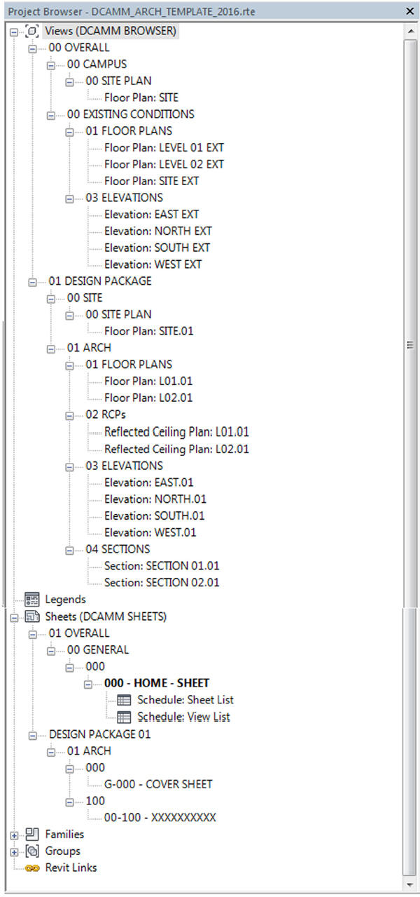 bim arch template graphic