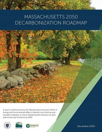 MA 2050 Decarbonization Roadmap Cover Page