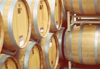 Barrels at Nashoba Valley Winery