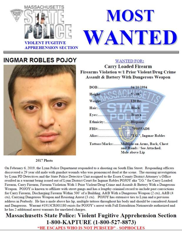 Ingmar Robles Pojoy Most Wanted