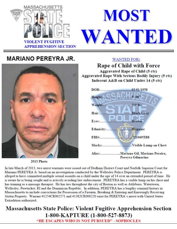 Mariano Pereyra Jr. Most Wanted