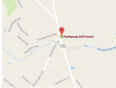 map of fixed concession property on Ponkapoag