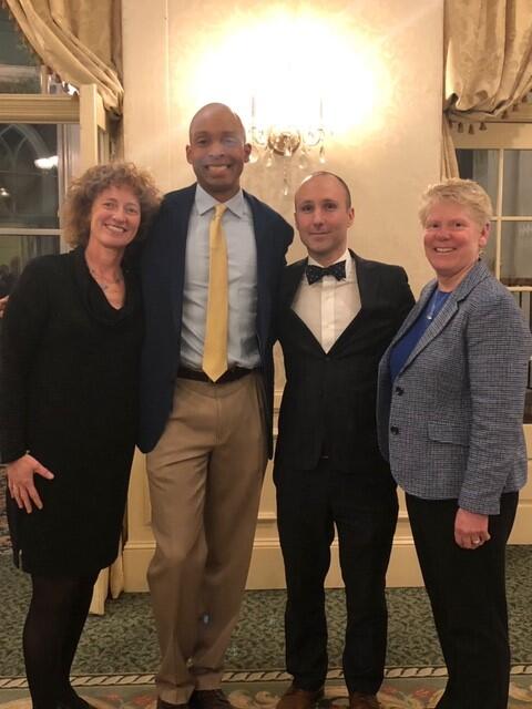 Northampton District Court Presiding Justice Maureen Walsh, Probation Officer John Thorpe, Hampshire County Bar Association President Jesse Adams & Northampton Chief Probation Officer Jane Pendergast.