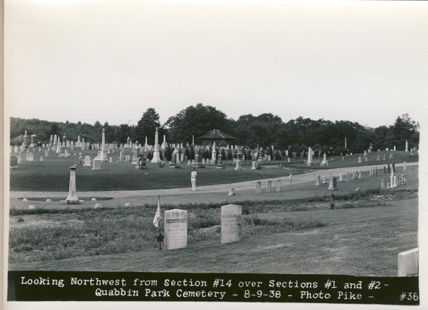 Quabbin Park Cemetery Section 14 8/9/1938