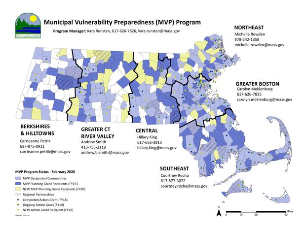 Map MVP Regional Contacts
