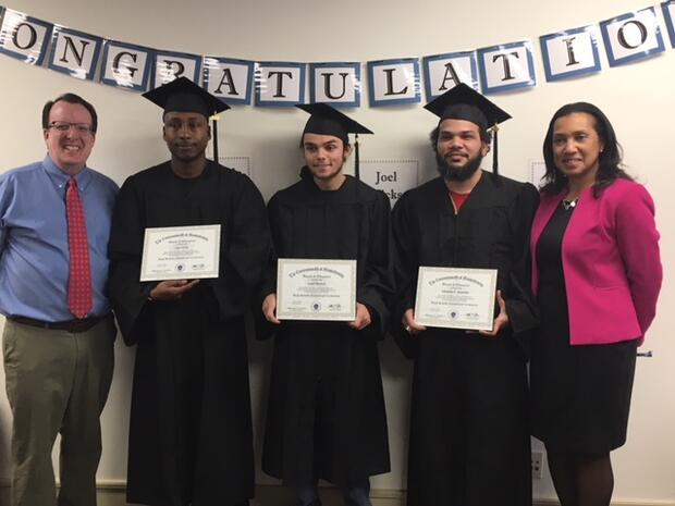 Three Taunton CCC graduates