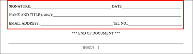 signature field explained in text