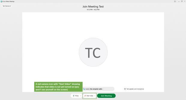 How to configure your webex video