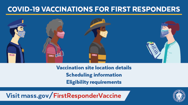first responders vaccine info