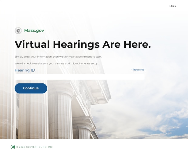 Join your virtual hearing
