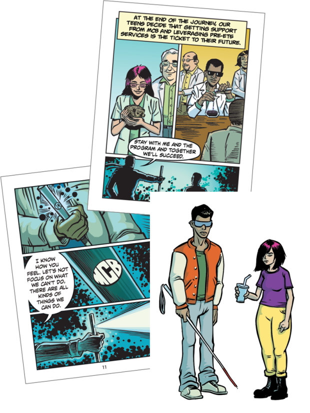 MCB Pre-ETS Best Practice Guide Graphic Novel The Quest for Independence 