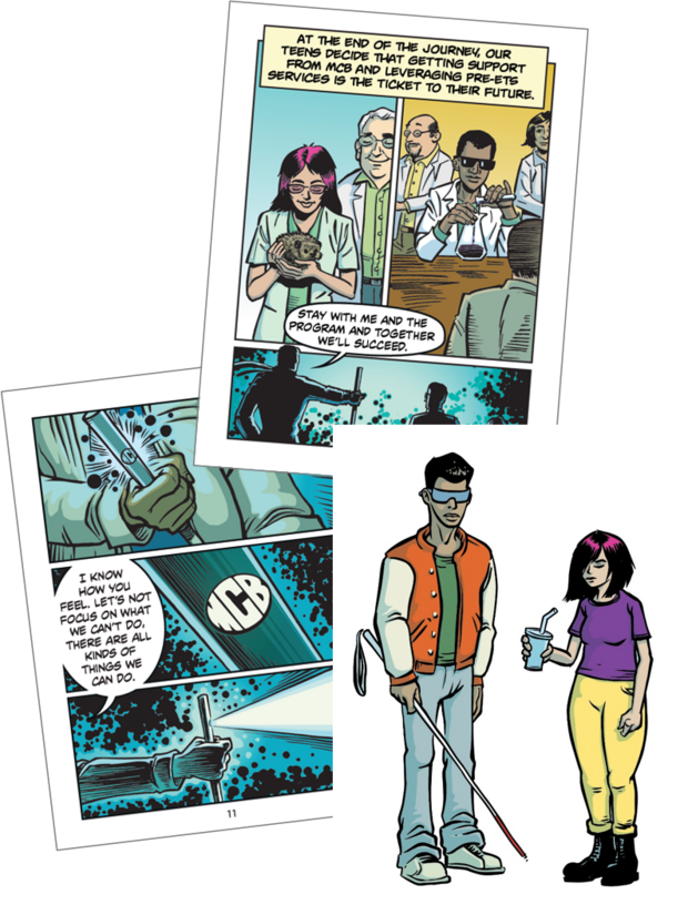 MCB Pre-ETS Best Practice Guide Graphic Novel The Quest for Independence