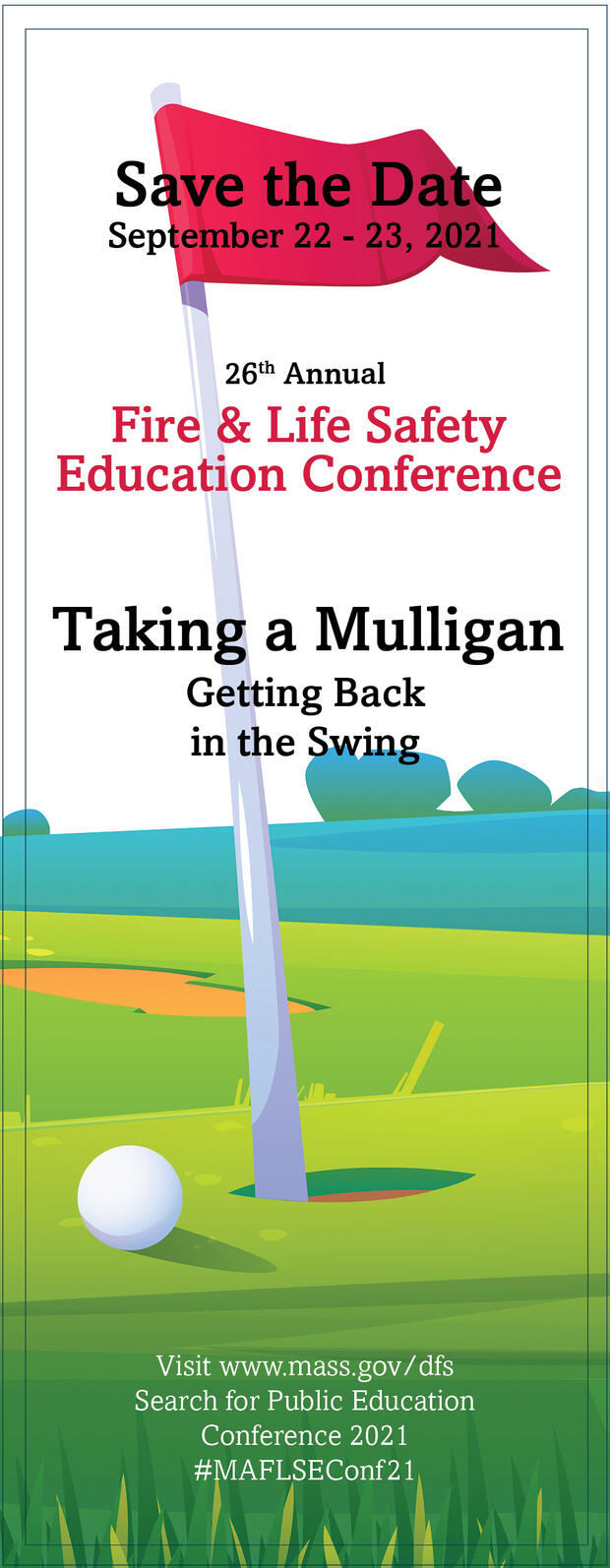 Public Education Conference image of golf course.