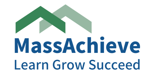 MassAchieve logo with words learn grow succeed