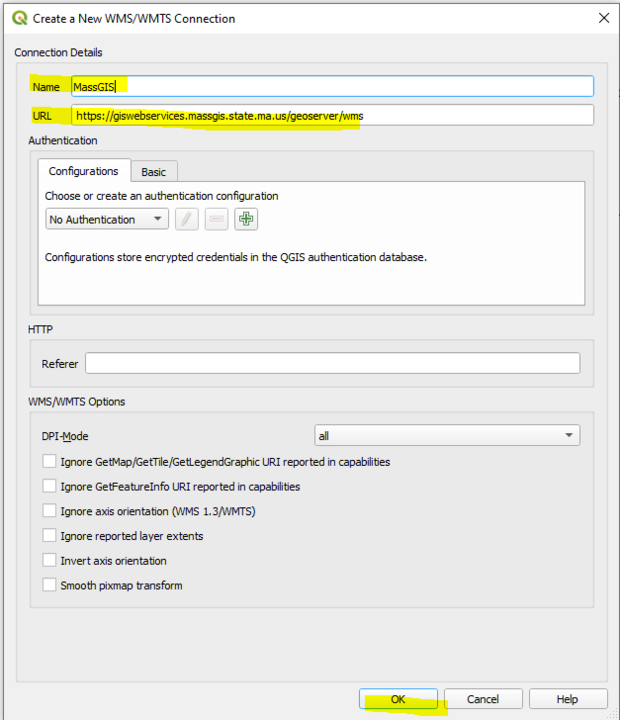 adding to QGIS step 3