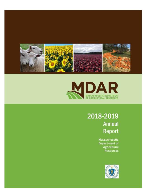 2018/2019 Annual Report Cover