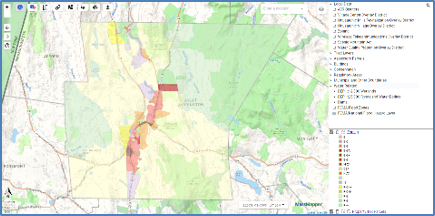 Great Barrington displays its zoning data in MuniMapper