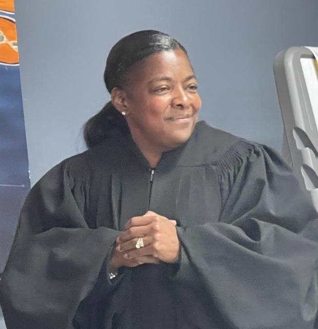 Photo of Lynn District Court Judge and keynote speaker, Ina Rae Howard-Hogan