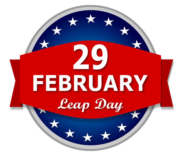 February 29th: Leap Day Graphic