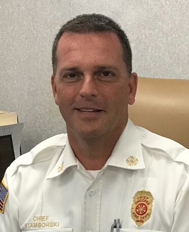 Chicopee Fire Chief Daniel Stamborski