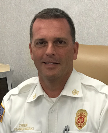 Chicopee Fire Chief Daniel Stamborski