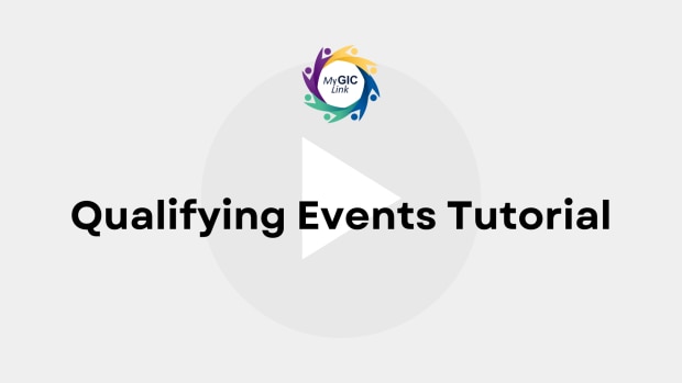 MyGICLink Qualifying Events Tutorial