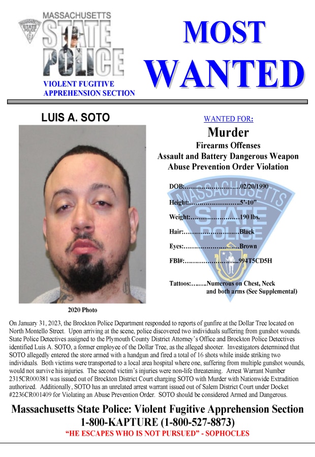 Luis A. Soto Most Wanted