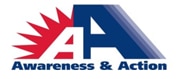 Logo displaying Awareness & Action