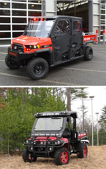 ATV and UTV vehicles