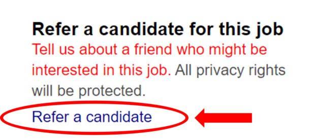 Refer a candidate for this job