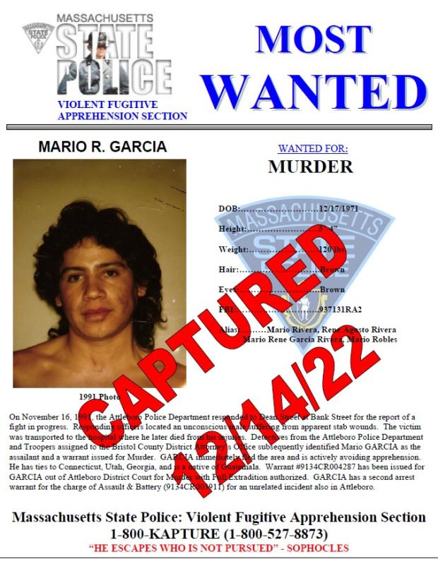Captured - Garcia, Mario R