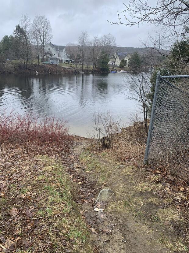 ashmere cartop access dirt unimproved near fence