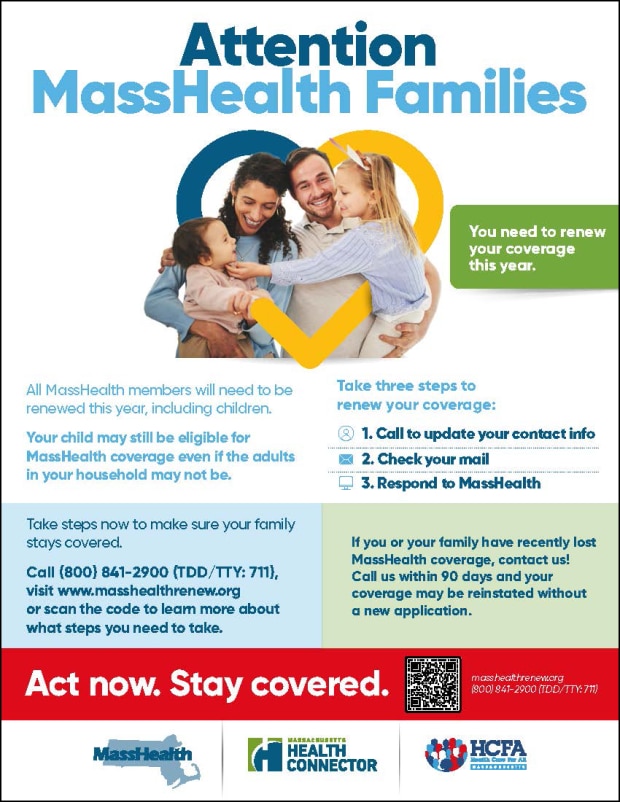 MassHealth Children and Families Flyer