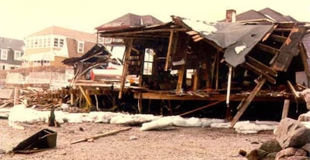 Billzard of '78 image of destroyed house