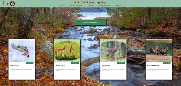 DCR DWSP Hunt Map App