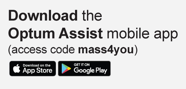 Download the Optum assist app