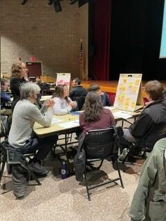 attendees participate in the workshop