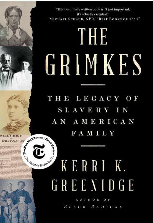 The Grimkes by Dr. Kerri Greenidge book cover
