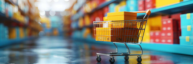Shopping cart.