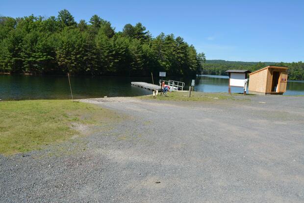 Boat launch at fishing area 2