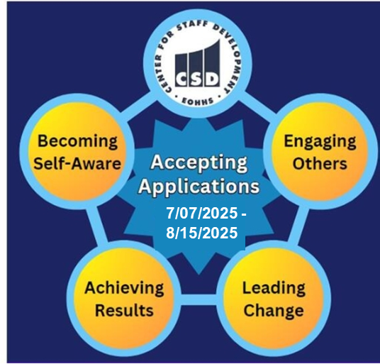 Becoming self-aware, achieving results, leading change, engaging others. Accepting Applications 7/7 - 8/15