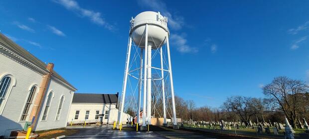 Completed Water Storage Tank