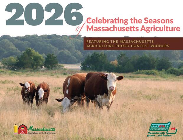 2026 Massachusetts Agriculture Calendar cover photo